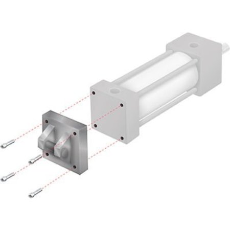 ALPHA TECHNOLOGIES Aignep USA MP1 Det Clevis Mount Kit 3-1/4" Bore NFPA Cylinder MP1325